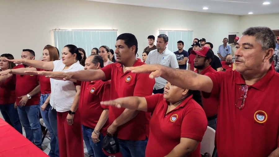 CONCEPCION OCHOA FLORES, RATIFICA LIDERAZGO SINDICAL EN EL STASAM MOCORITO.