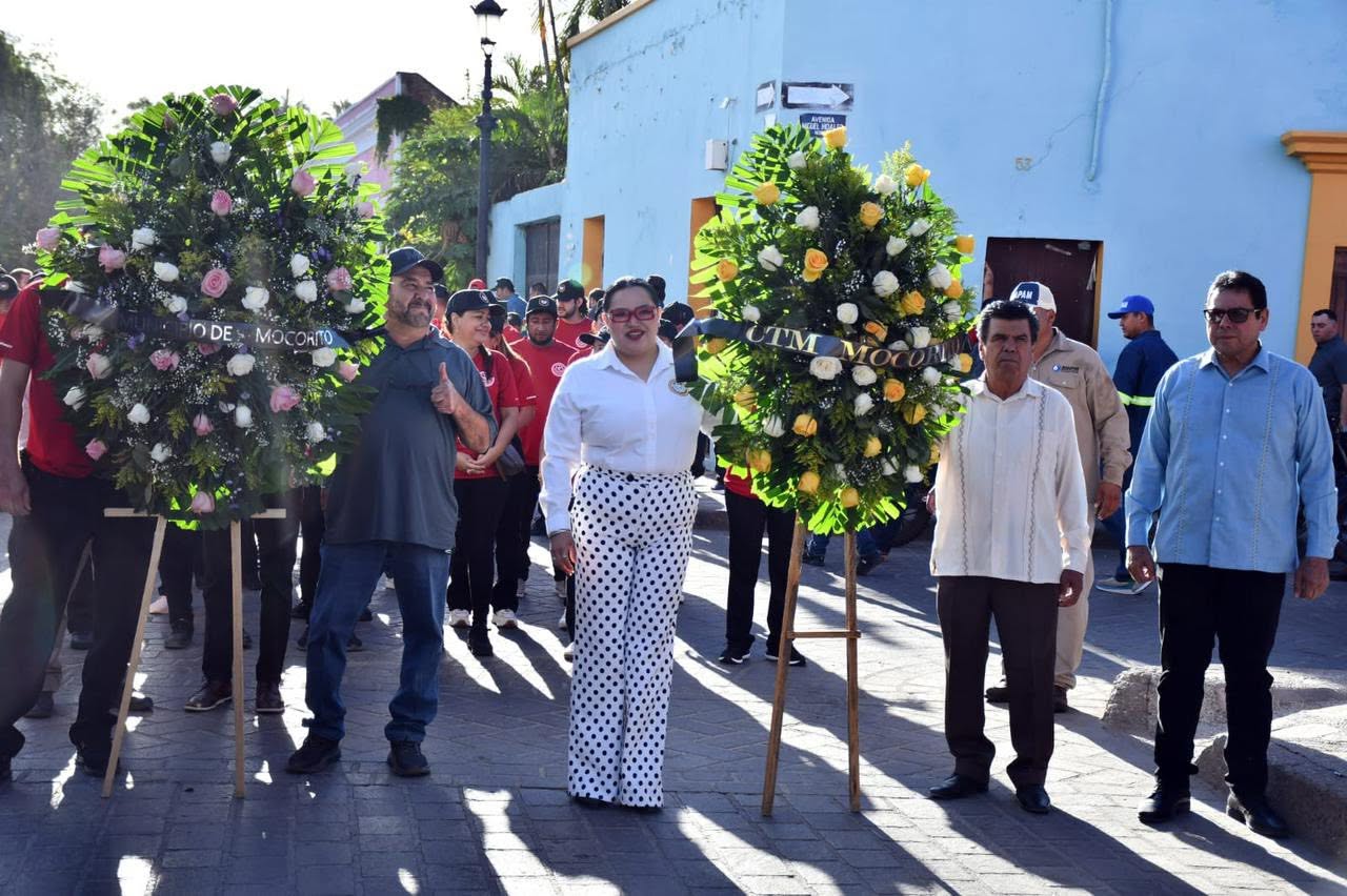 STASAM Mocorito participa en la conmemoración del Día Internacional del Trabajo